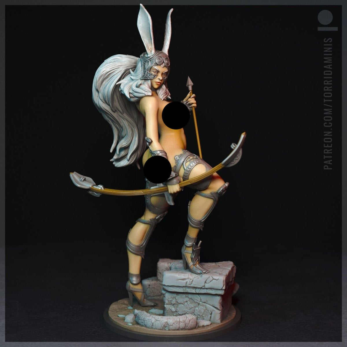 Fran NSFW 3D Printed figure Fanart