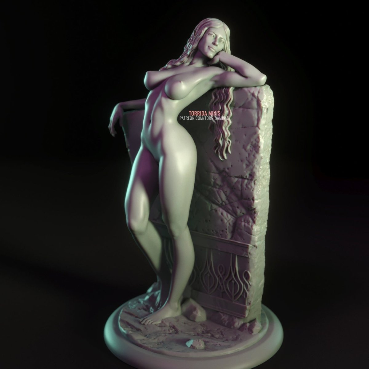 Galadriel NSFW 3D Printed figure Fanart