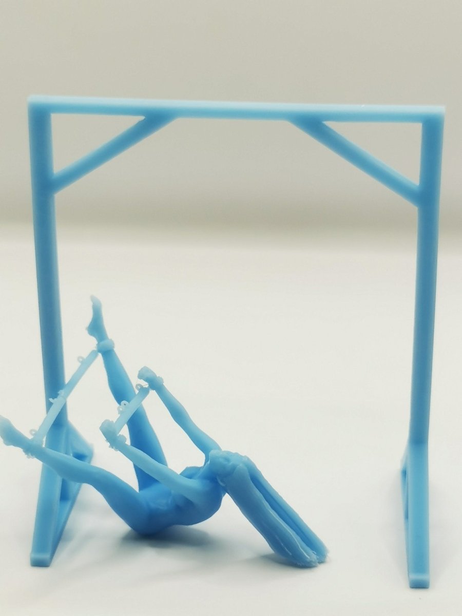 Hanging Bondage Girl | 3D Printed | Fanart | Unpainted | NSFW Version | Figurine | Figure | Miniature | Sexy |