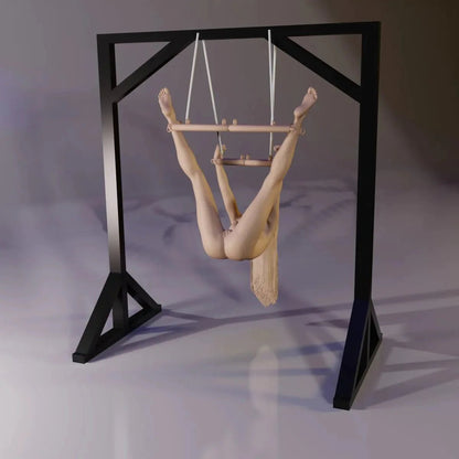 Hanging Bondage Girl | 3D Printed | Fanart | Unpainted | NSFW Version | Figurine | Figure | Miniature | Sexy |