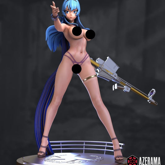 Helm NSFW 3d Printed Resin Figurines Model Kit Collectable Fanart DIY by Azerama