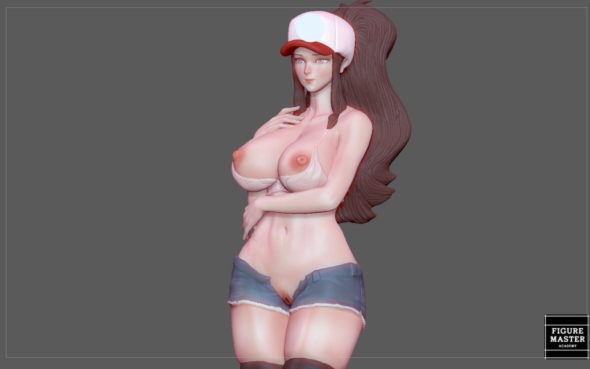 Hilda NSFW 3D Printed Fanart Anime Figurine Waifu Figure by FIGUREMASTERPINK