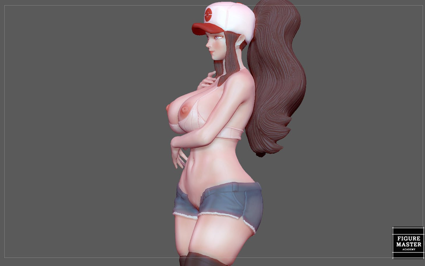 Hilda NSFW 3D Printed Fanart Anime Figurine Waifu Figure by FIGUREMASTERPINK