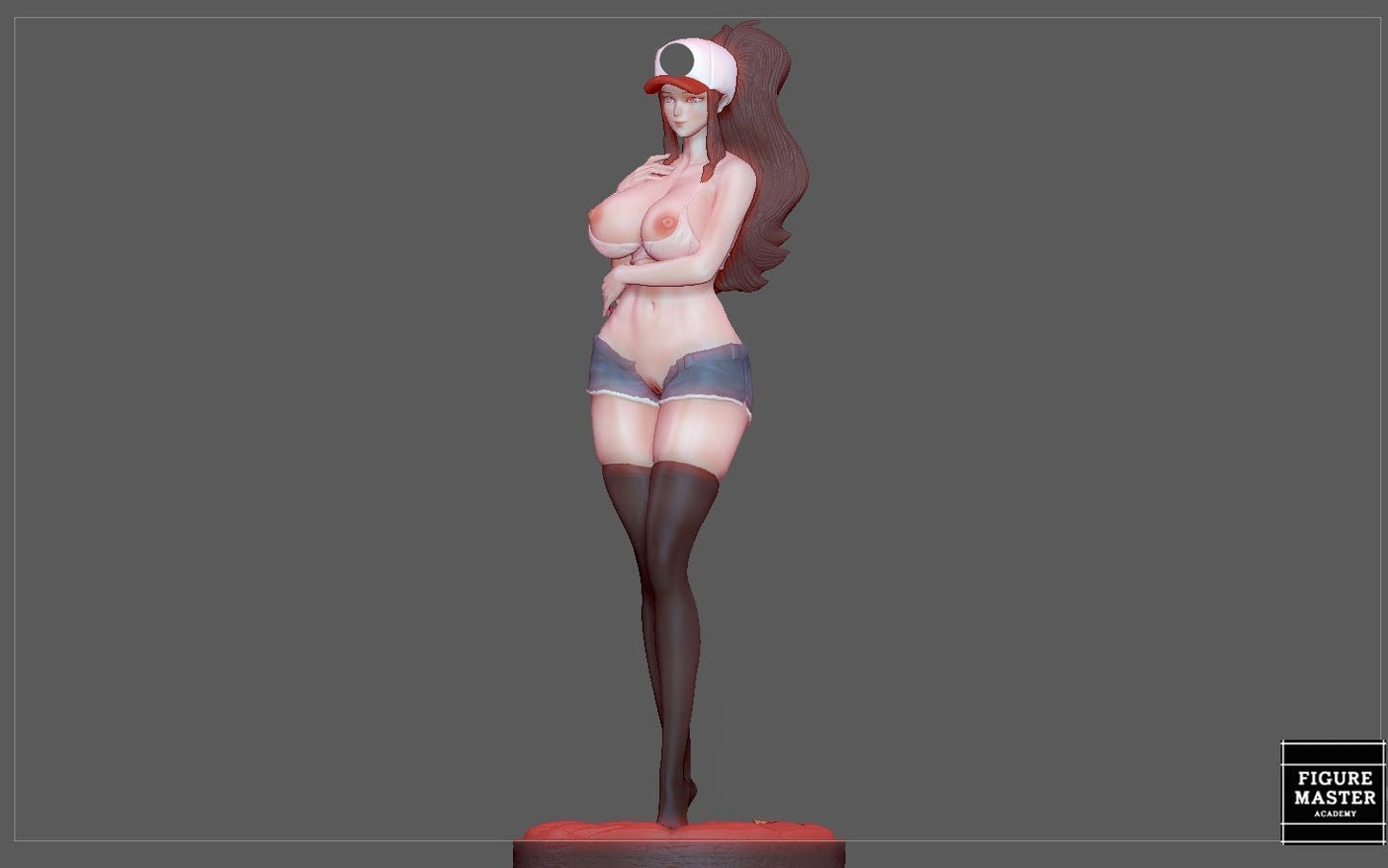 Hilda NSFW Figurine d'anime Fanart imprimée en 3D Figurine Waifu par FIGUREMASTERPINK