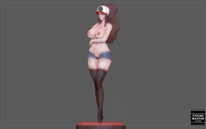Patung Waifu Figur Anime Fanart Cetak 3D Hilda NSFW oleh FIGUREMASTERPINK