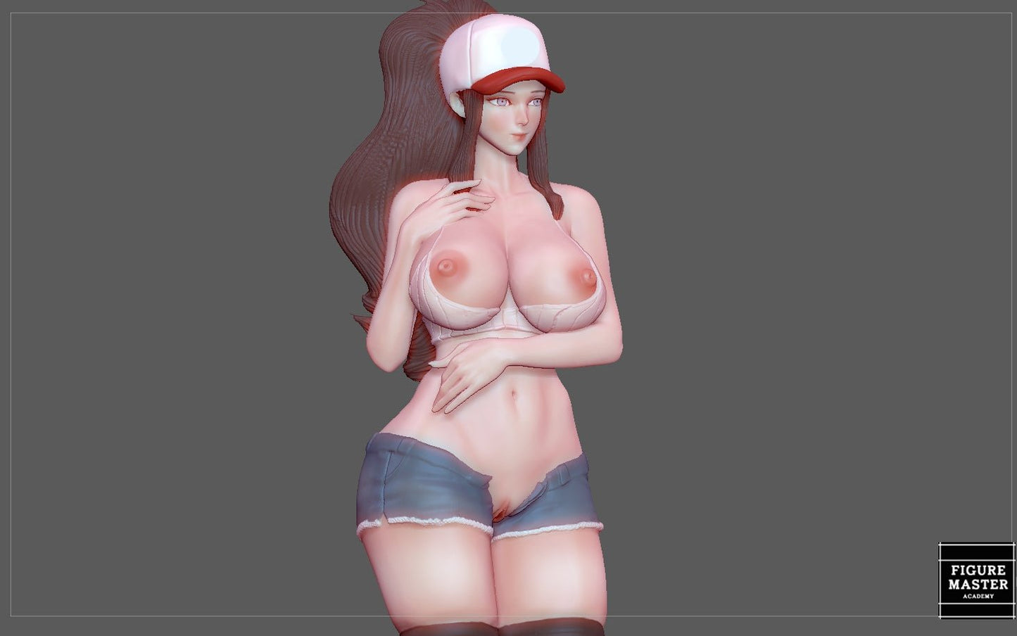 Hilda NSFW 3D Printed Fanart Anime Figurine Waifu Figure by FIGUREMASTERPINK