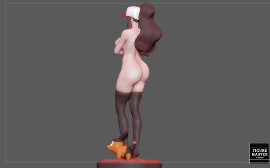 Patung Waifu Figur Anime Fanart Cetak 3D Hilda NSFW oleh FIGUREMASTERPINK