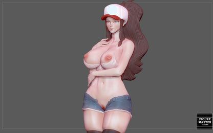 Hilda NSFW 3D gedruckte Fanart Anime Figur Waifu Figur von FIGUREMASTERPINK