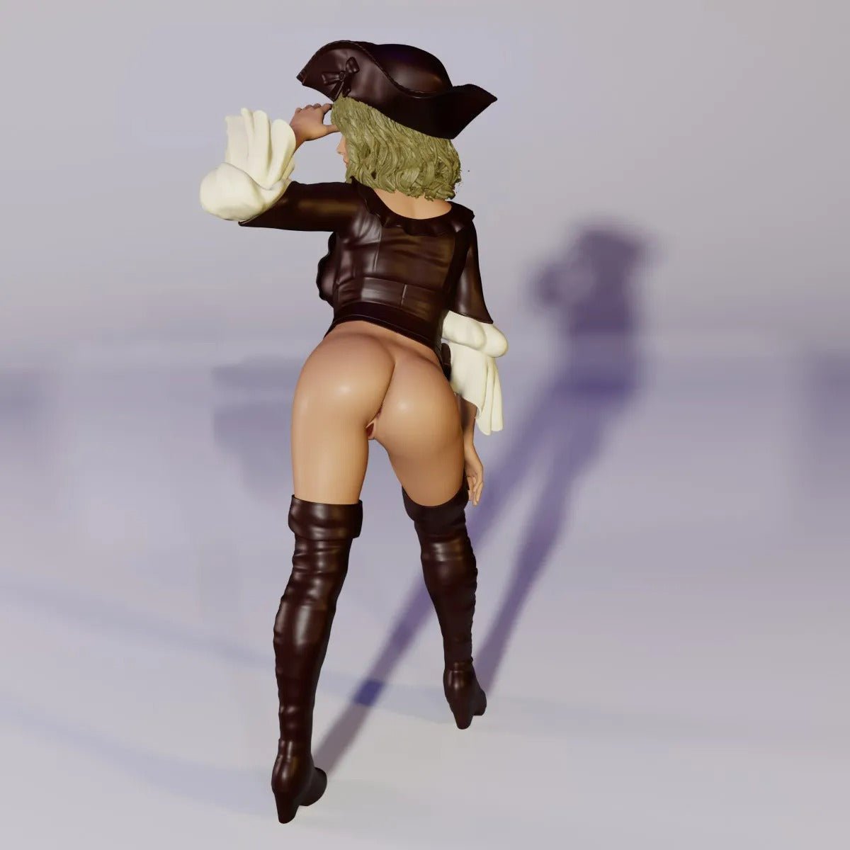 Holly Land Ho | 3D Printed | Fanart | Unpainted | NSFW Version | Figurine | Figure | Miniature | Sexy |