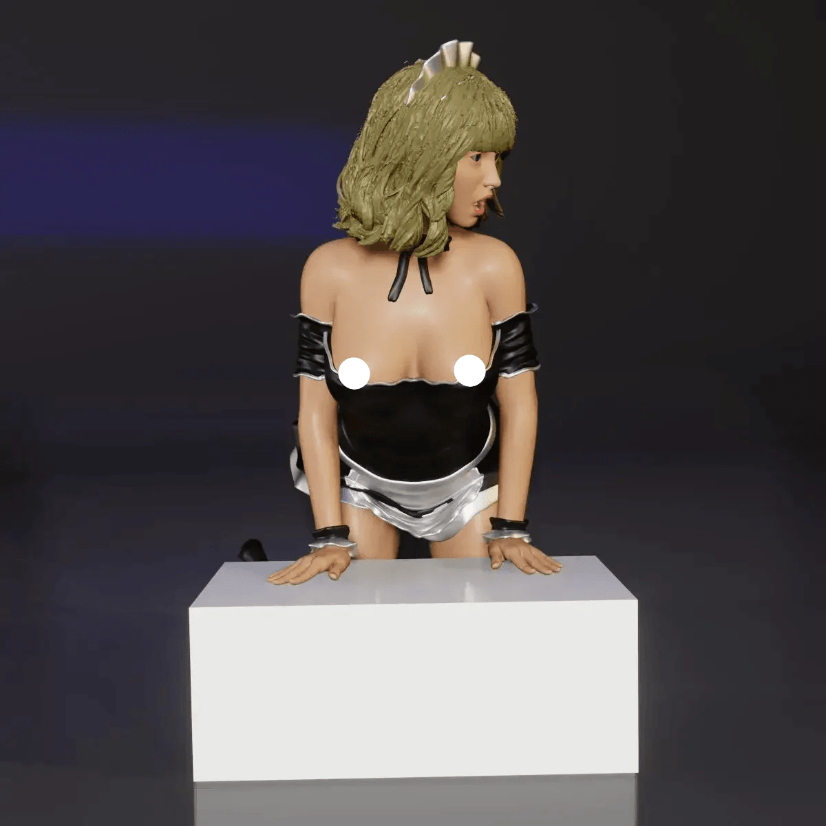 HOLLY | Oh La La! | 3D Printed | Fanart | Unpainted | NSFW Version | Figurine | Figure | Miniature | Sexy |