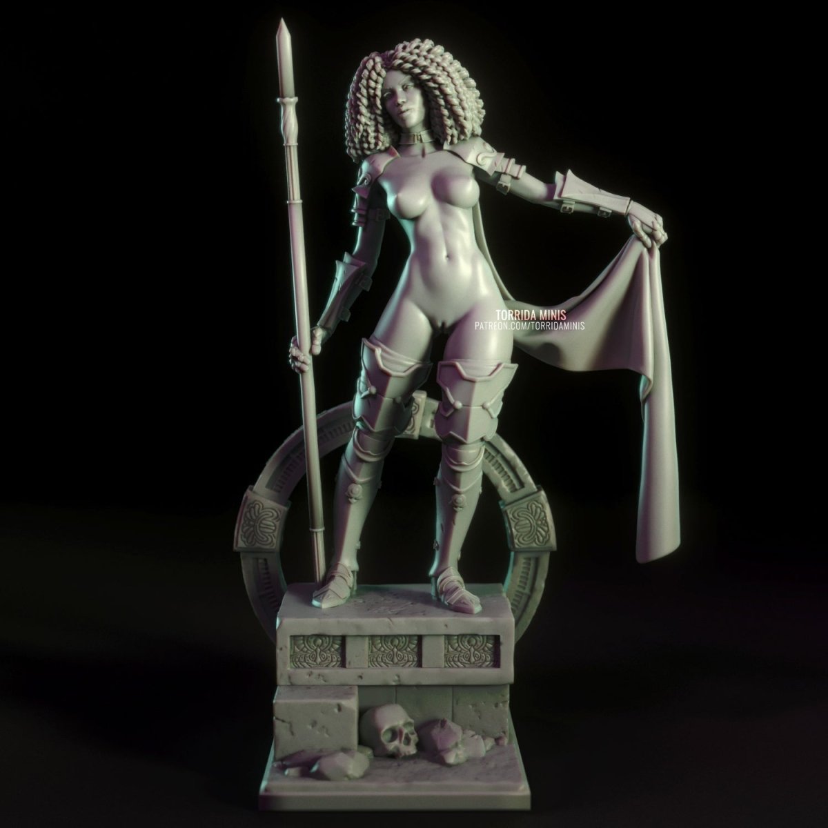 Iza NSFW 3D Printed figure Fanart