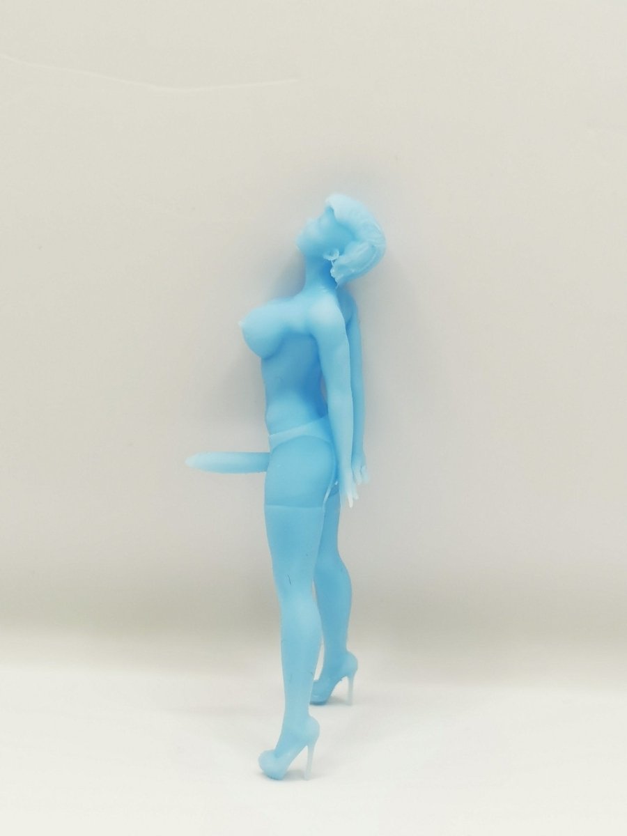 Jess - Futa Solo 1 | Fanart | Unpainted | NSFW Version | Figurine | Figure | Miniature | Sexy |
