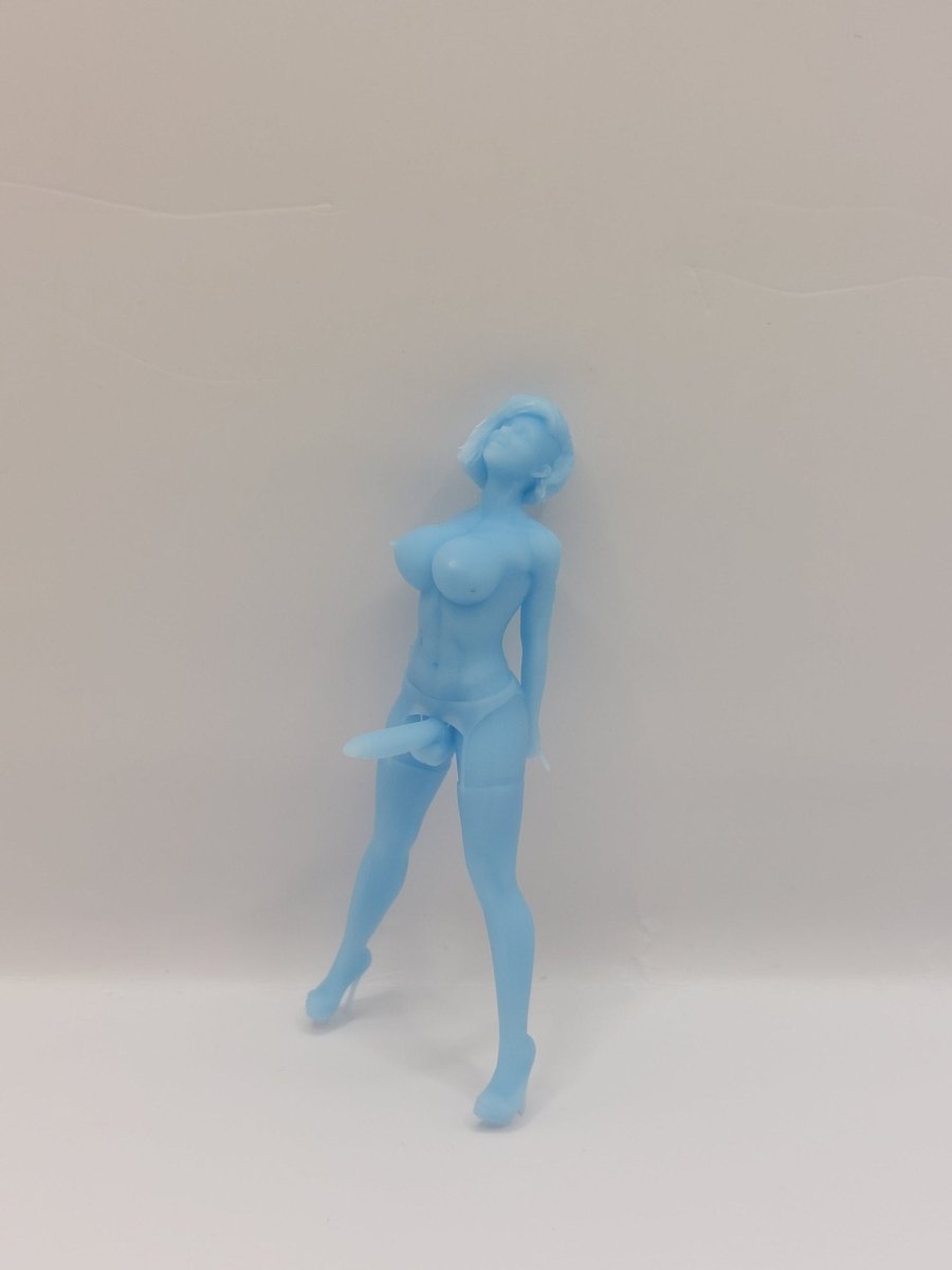 Jess - Futa Solo 1 | Fanart | Unpainted | NSFW Version | Figurine | Figure | Miniature | Sexy |