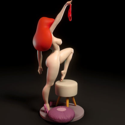 Jessica Rabbit NSFW 3D Printed figure Fanart