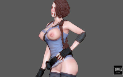 Jill Valentine NSFW 3D Printed Fanart Anime Figurine Waifu Figure by FIGUREMASTERPINK