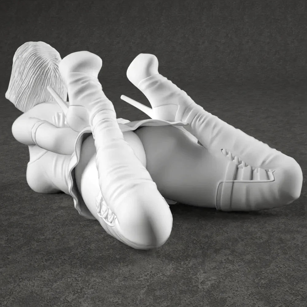 julia esclavitud 2 | Impreso en 3D | Fanart | Sin pintar | Versión NSFW | Estatuilla | Figura | Miniatura | Atractiva |