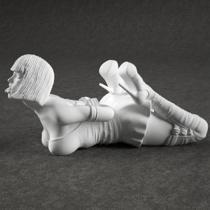 Julia-Bondage 2 | 3D-gedruckt | Fanart | Unbemalt | NSFW-Version | Figur | Abbildung | Miniatur | Sexy |