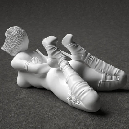 julia esclavitud 2 | Impreso en 3D | Fanart | Sin pintar | Versión NSFW | Estatuilla | Figura | Miniatura | Atractiva |