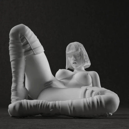 Julia-Bondage | 3D-gedruckt | Fanart | Unbemalt | NSFW-Version | Figur | Abbildung | Miniatur | Sexy |