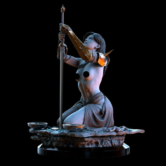 KEENA THE ANOINTED NSFW 3D Printed Miniature by Ritual Casting