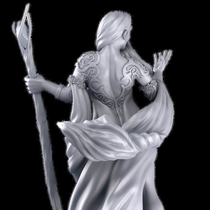 Kickstarter Estrella the Sorceress – NSFW 3D Printed – Fanart – Unpainted