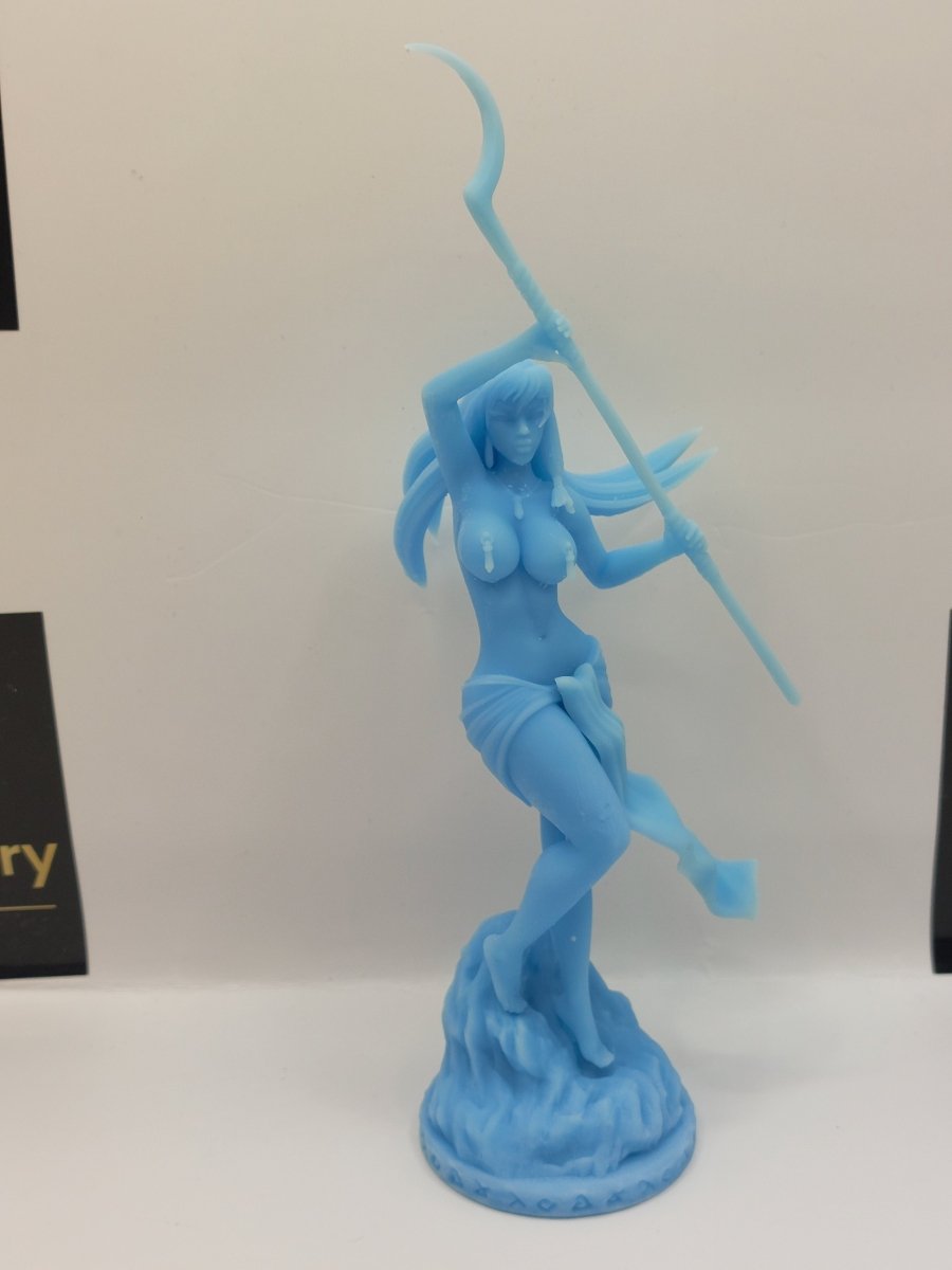 Kida NSFW 3D Printed Miniature FunArt by EXCLUSIVE 3D PRINTS Scale Models Unpainted