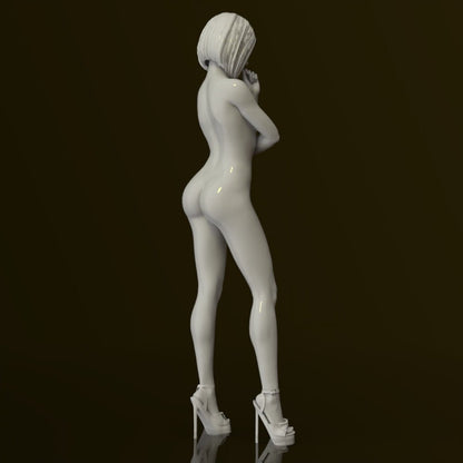 Kya 2 | Imprimé en 3D | Figurine miniature Fanart NSFW par Altair3D