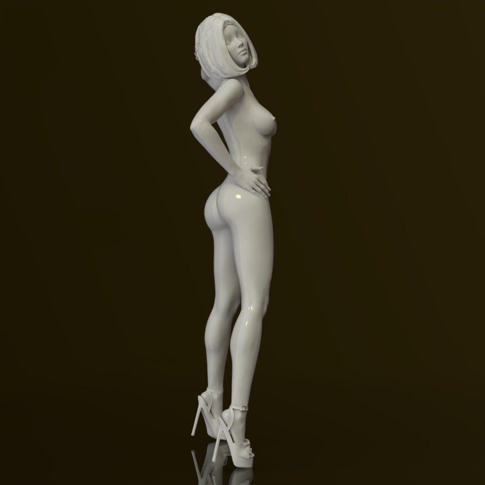 Kya 3 | Imprimé en 3D | Figurine miniature Fanart NSFW par Altair3D