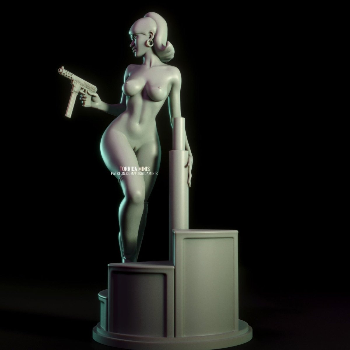 Lana Kane NSFW 3D Printed figure Fanart