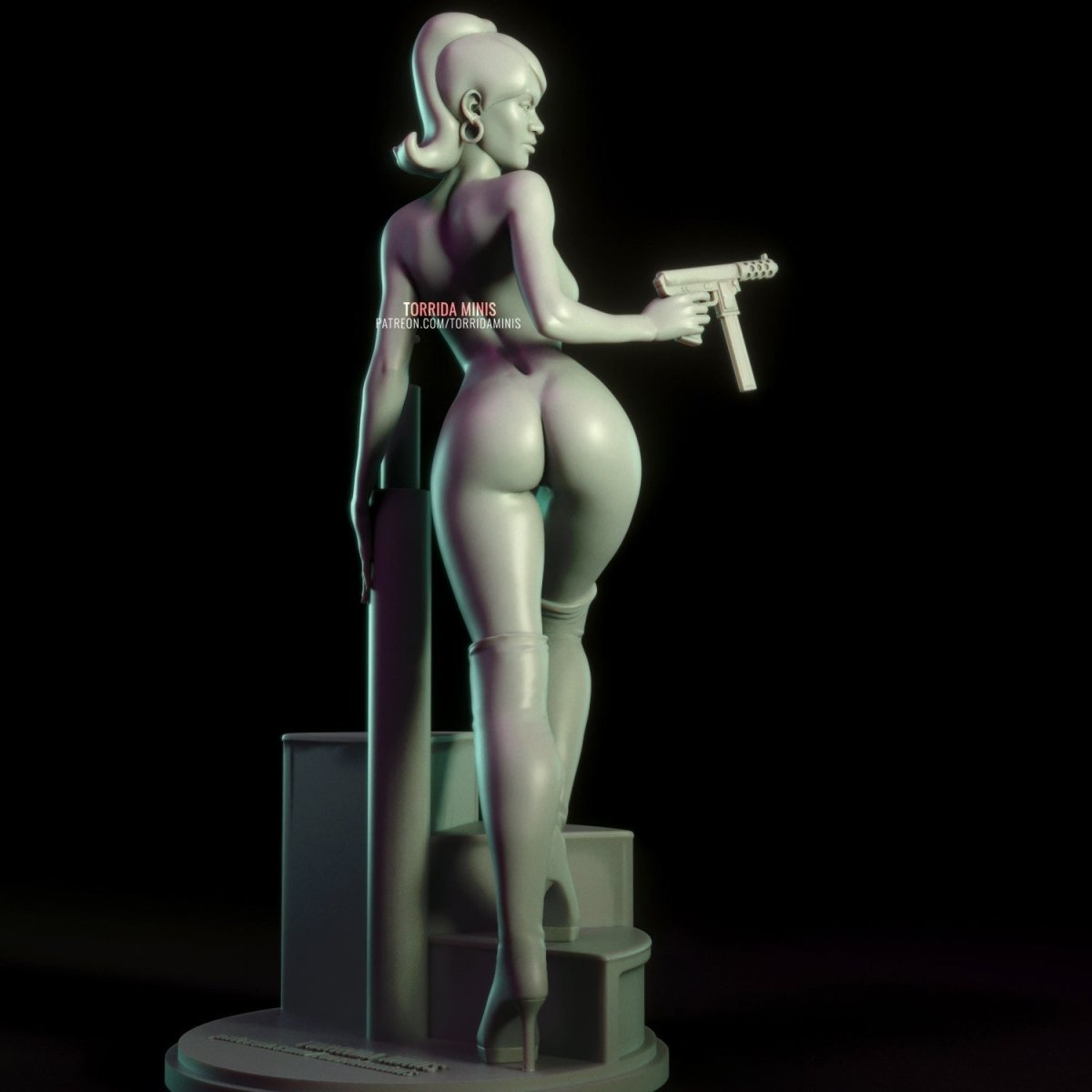 Lana Kane NSFW 3D Printed figure Fanart