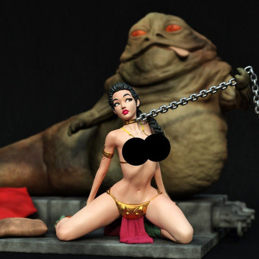 Leia NSFW 3D Printed Miniature FunArt by EXCLUSIVE 3D PRINTS Scale Models Unpainted