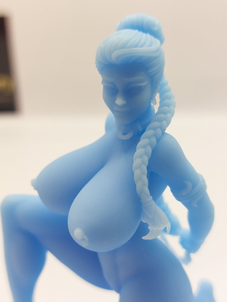 LEIA NSFW Resin Kit, Adult Resin model Naked Figure Nude 3d Printed Miniature
