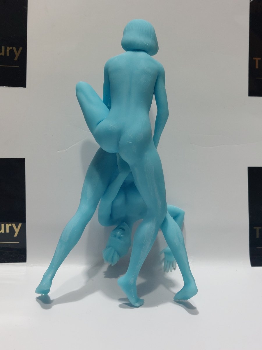 LESBIANS DOUBLE DILDO Naked 3d Printed miniature Resin Collectables Statues & Figurines