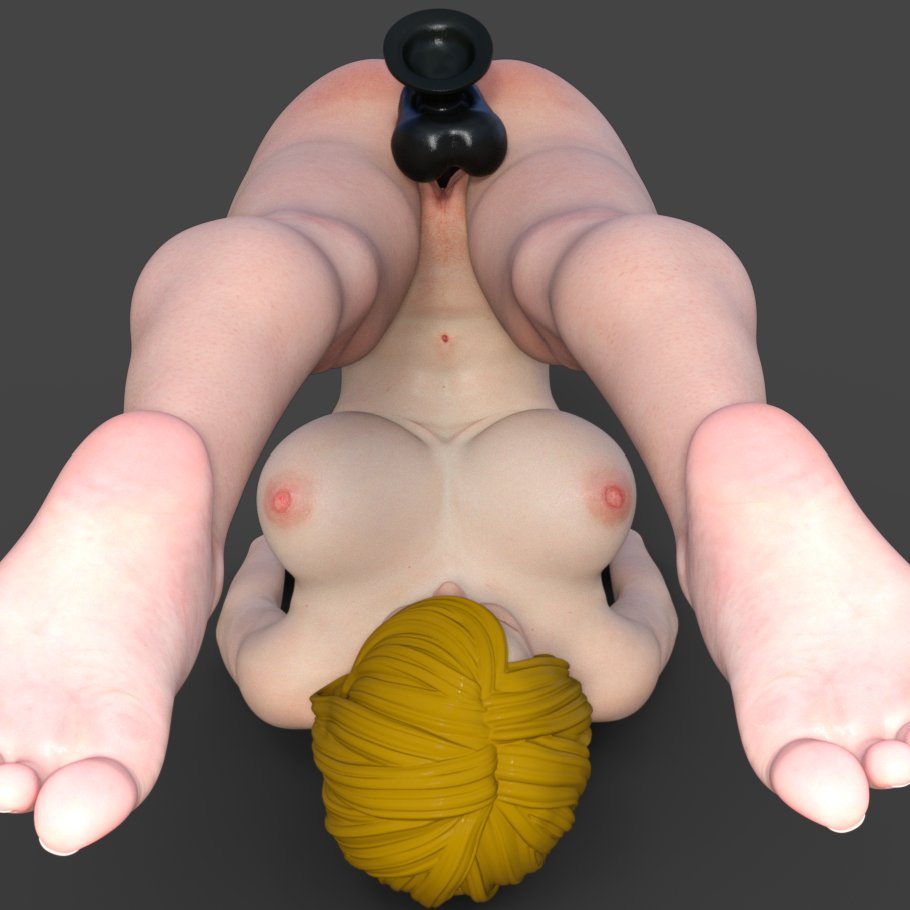 Levie with a dildo | NSFW 3D Print Figure | Naked | Unpainted by Mister_lo0l