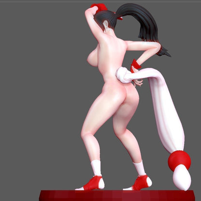 Li Mei Figure 3D Printed Fanart DIY Garage Kit , Unpainted , NSFW Figurine , Nude Figurine , Sexy Miniature , Bondage figure , Naked Waifu , Adult Figurine , Anime Figure