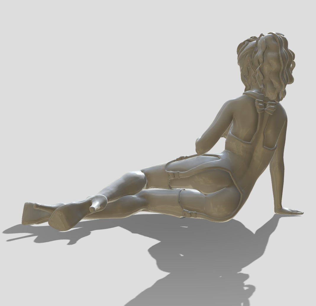 Lola | Cetak 3D | Miniatur Patung Fanart NSFW oleh Altair3D