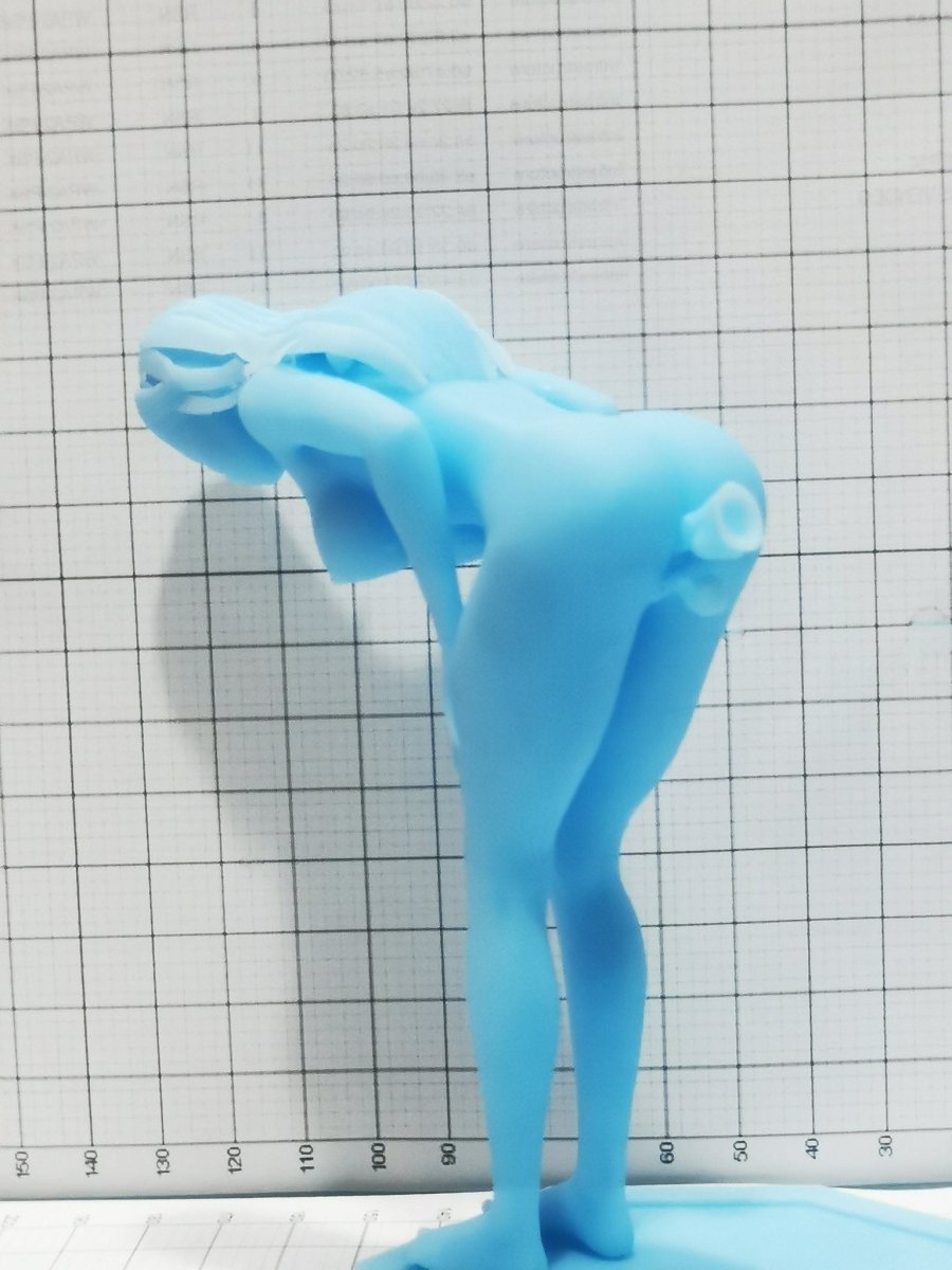 Lucie Double Dildo | 3D Printed | Fanart | Unpainted | Miniature | NSFW Version | Figurine | Figure | Miniature | Sexy |