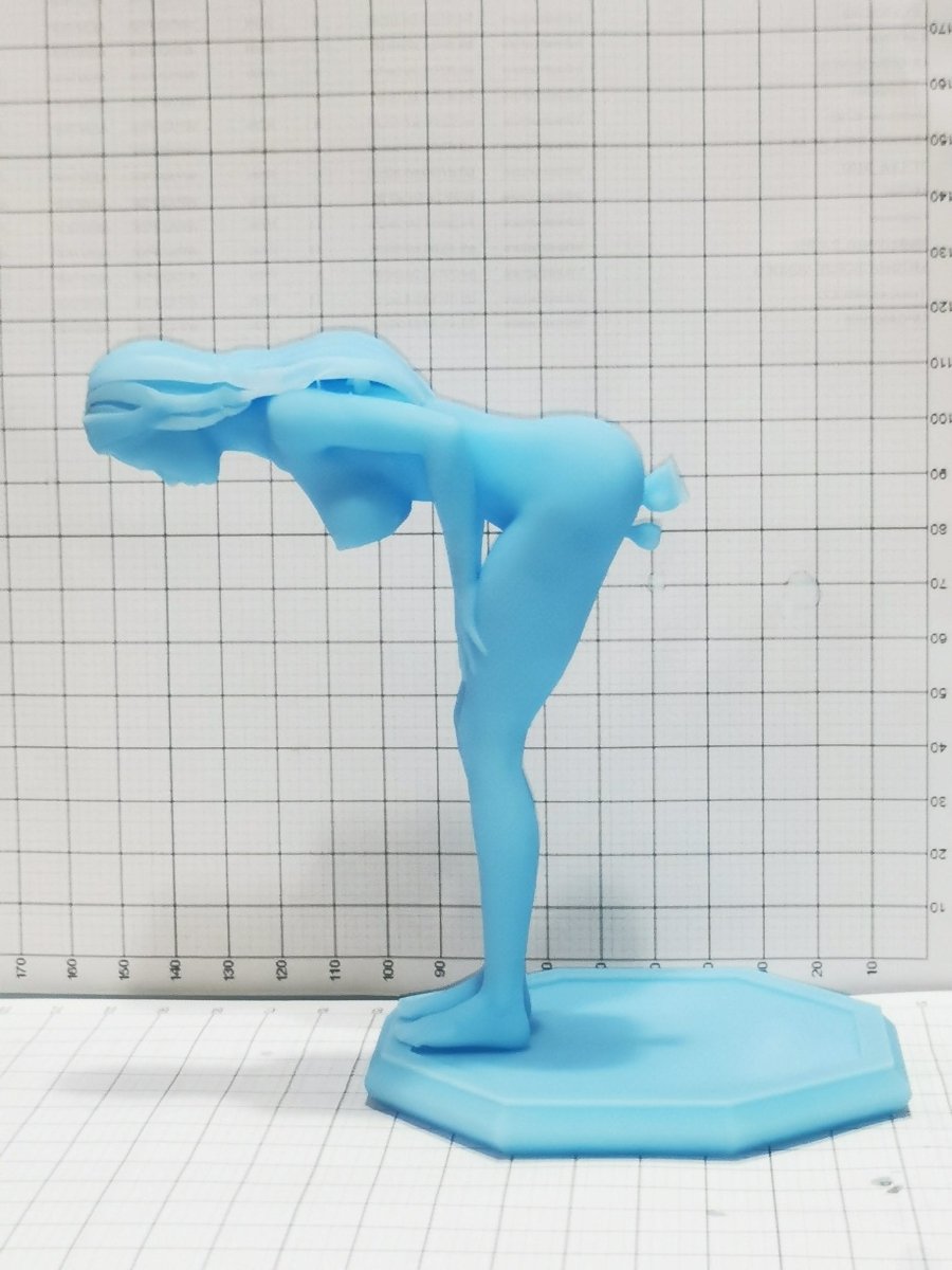 Lucie Double Dildo | 3D Printed | Fanart | Unpainted | Miniature | NSFW Version | Figurine | Figure | Miniature | Sexy |