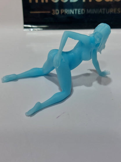 Lucie pregnant | 3D Printed | Fanart | Unpainted | Miniature | NSFW | NSFW Version | Figurine | Figure | Miniature | Sexy |