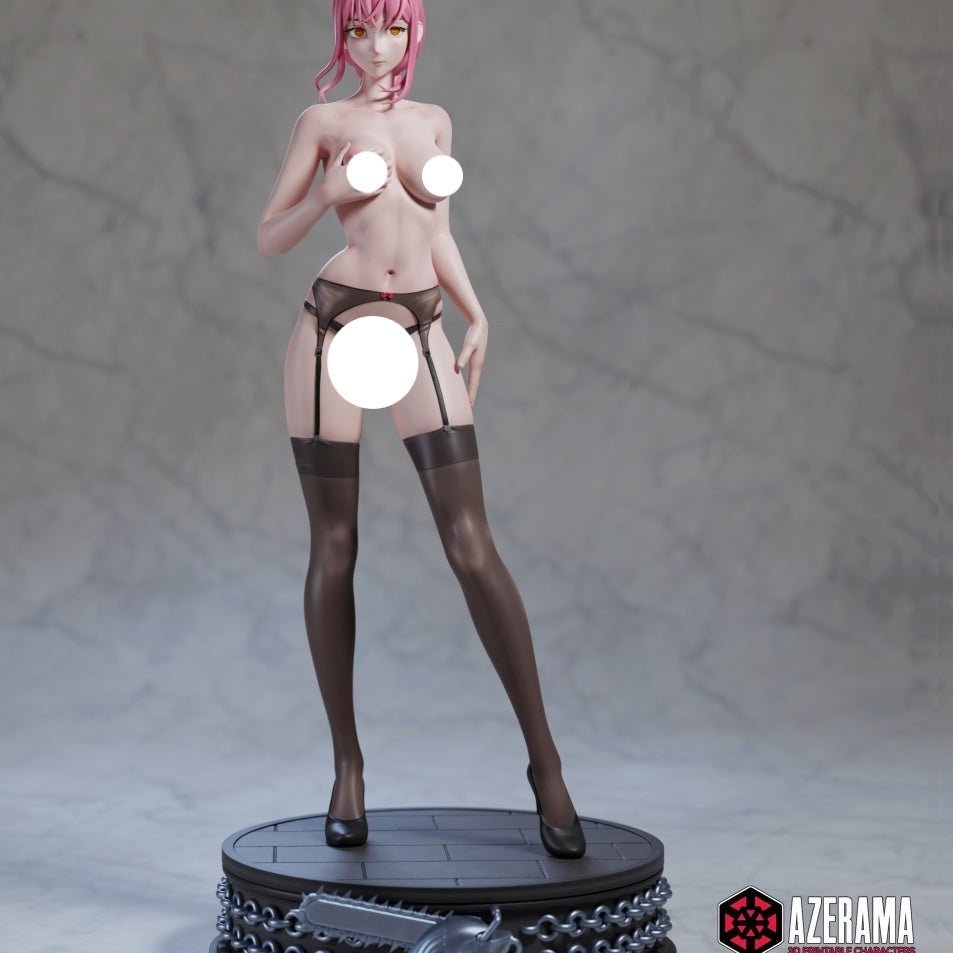 Makima MATURE Resin Model Kit Miniature DIY by Azerama Scale Models UNPAINTED