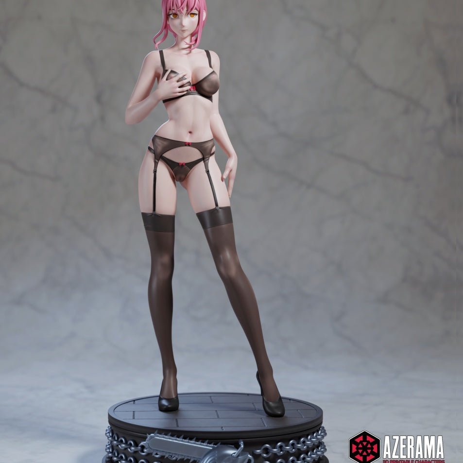 Makima MATURE Resin Model Kit Miniature DIY by Azerama Scale Models UNPAINTED