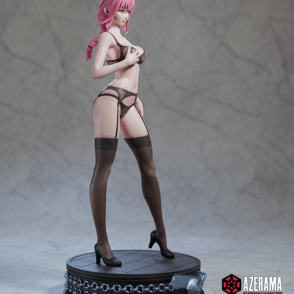 Makima MATURE Resin Model Kit Miniature DIY by Azerama Scale Models UNPAINTED