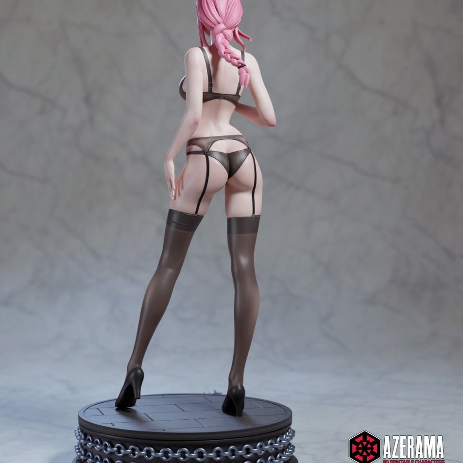 Makima MATURE Resin Model Kit Miniature DIY by Azerama Scale Models UNPAINTED