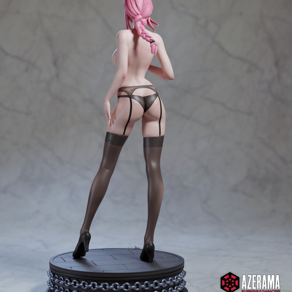 Makima MATURE Resin Model Kit Miniature DIY by Azerama Scale Models UNPAINTED