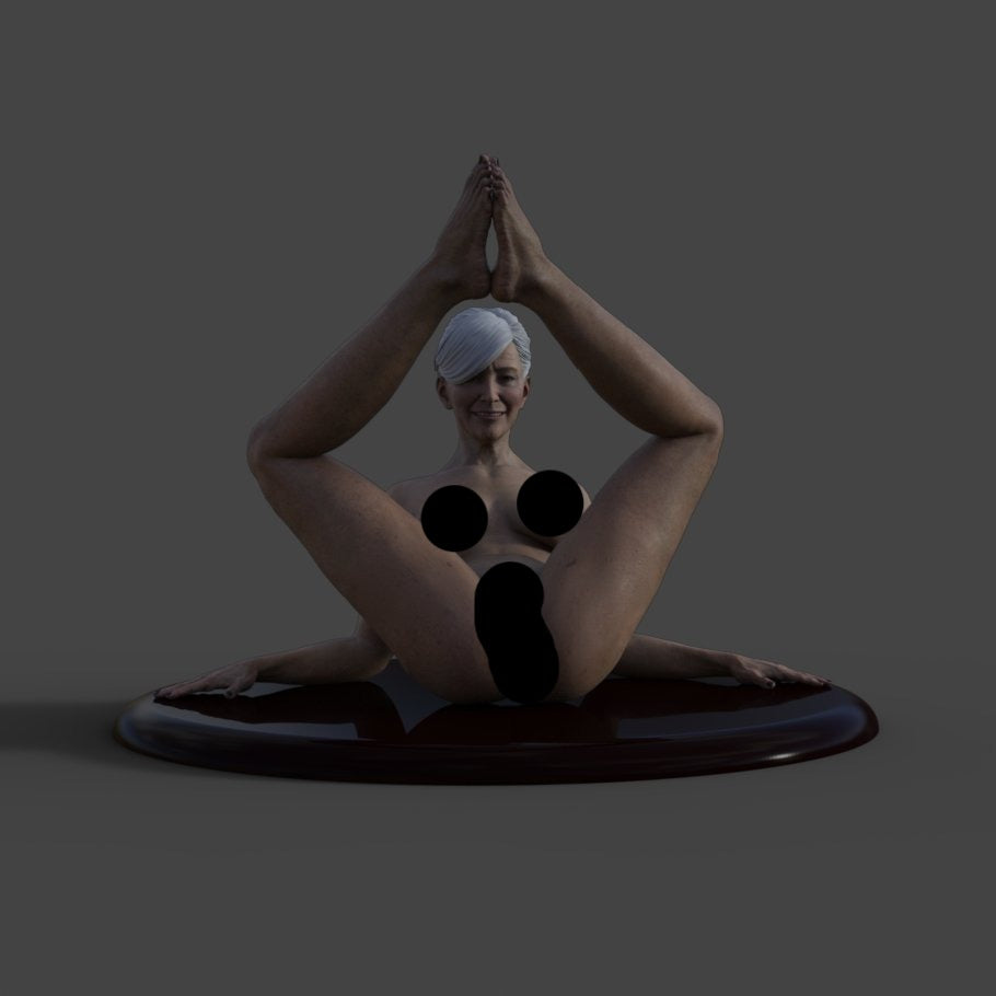 Mamie ready | NSFW 3D Print Figure | Naked | Unpainted by Mister_lo0l