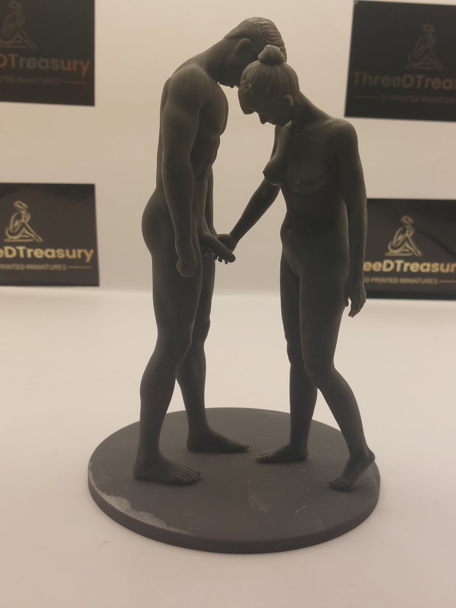 Mamie touches | NSFW 3D Printed Figurine | Fanart | Unpainted | Miniature by Mister_lo0l