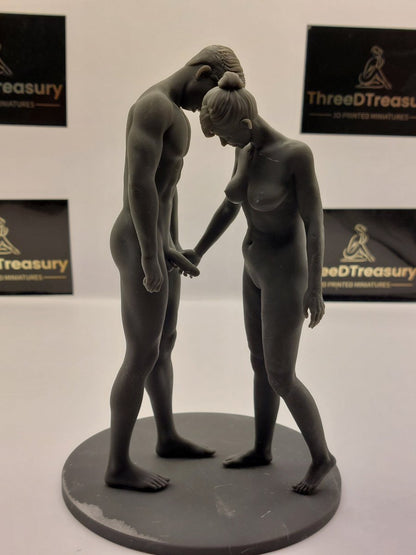 Mamie touches | NSFW 3D Printed Figurine | Fanart | Unpainted | Miniature by Mister_lo0l