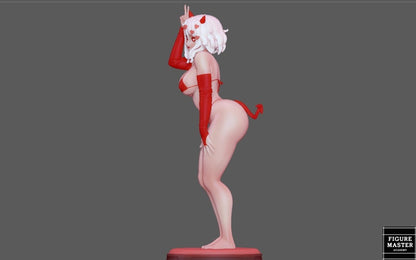 Modeus NSFW 3D Printed Fanart Anime Figurine Waifu Figure by FIGUREMASTERPINK