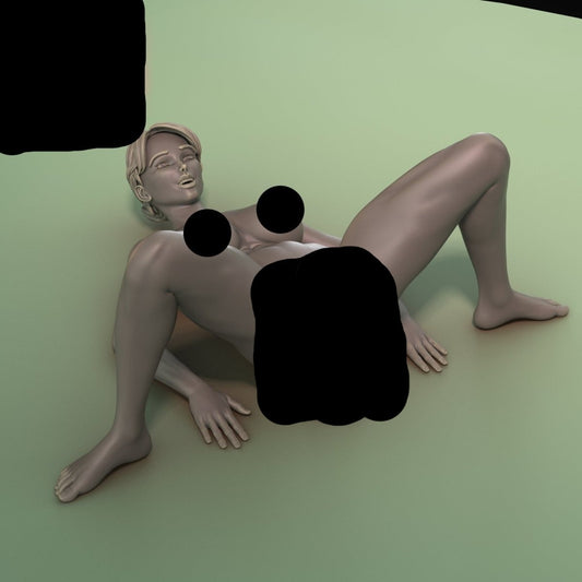 MONSTER DILDO 5 Sexy Nude 3d Printed Miniature Resin Unpainted Figure