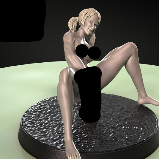 MONSTER DILDO 6 Sexy Nude 3d Printed Miniature Resin Unpainted Figure